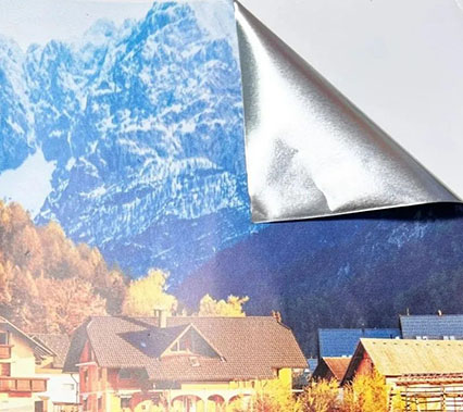 Aluminum Foil Sticker 